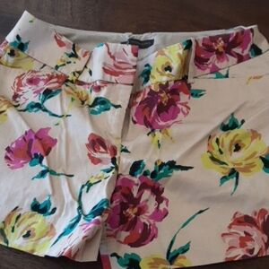 Outback Peach Multicolor Patterned Shorts